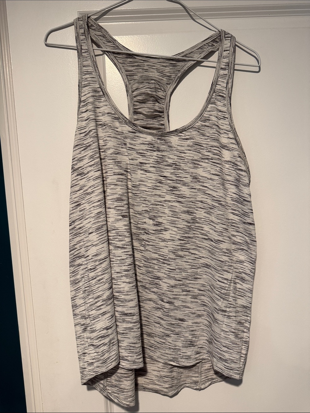 lululemon athletica Space-Dye Racerback Tank - Heathered Gray